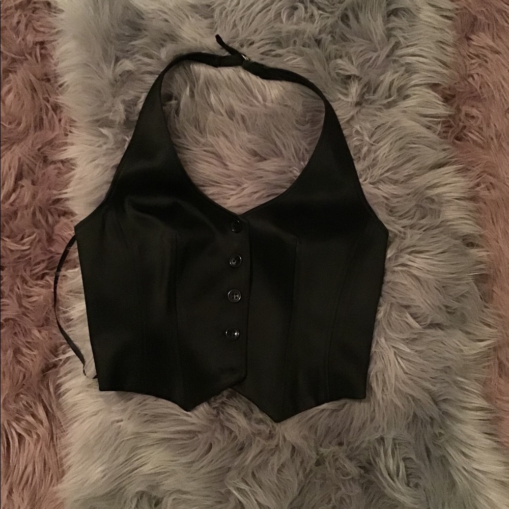 Halter corset vest